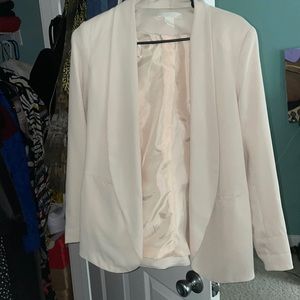 HM beige blazer